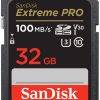 Thẻ nhớ SD 32Gb 100Mb SanDisk Extreme Pro SDHC V30 U3